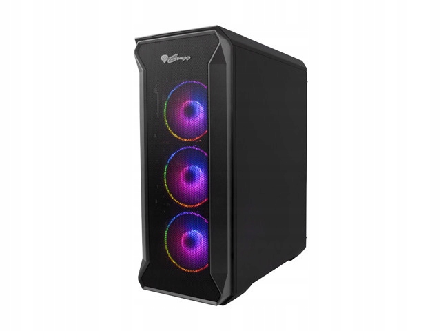 Skrinka Genesis Irid 505 Midi Tower, čierna